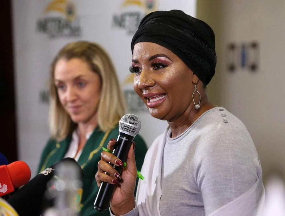Netball SA president Cecilia Molokwane
