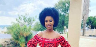 Zahara admitted to hospital
