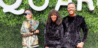 Proud mum: Mome Mahlangu excited as her son TK matriculates