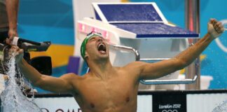 Olympic medallist Chad le Clos