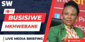 Busisiwe Mkhwebane.. Live Media Briefing