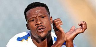 Ex Bafana star Thamsanqa Gabuza's warrant of arrest was cancelled after he produced a sick note in court.