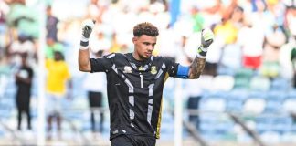 Sundowns goalkeeper Ronwen Williams