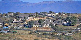 Former President Jacob Zuma residence in Nkandla.