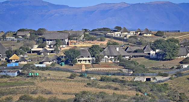 Former President Jacob Zuma residence in Nkandla.
