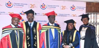 TUT honours distinguished AI scholar Prof Marwala with doctorate