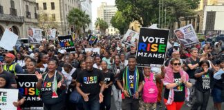 Rise Mzansi march