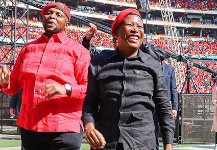 Where was he going, asks Julius Malema after Floyd's removal