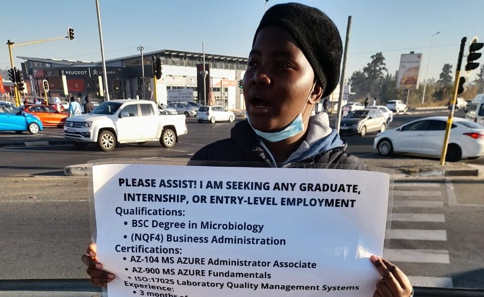 Begging on the streets lands Phathu Ngwana a corporate job