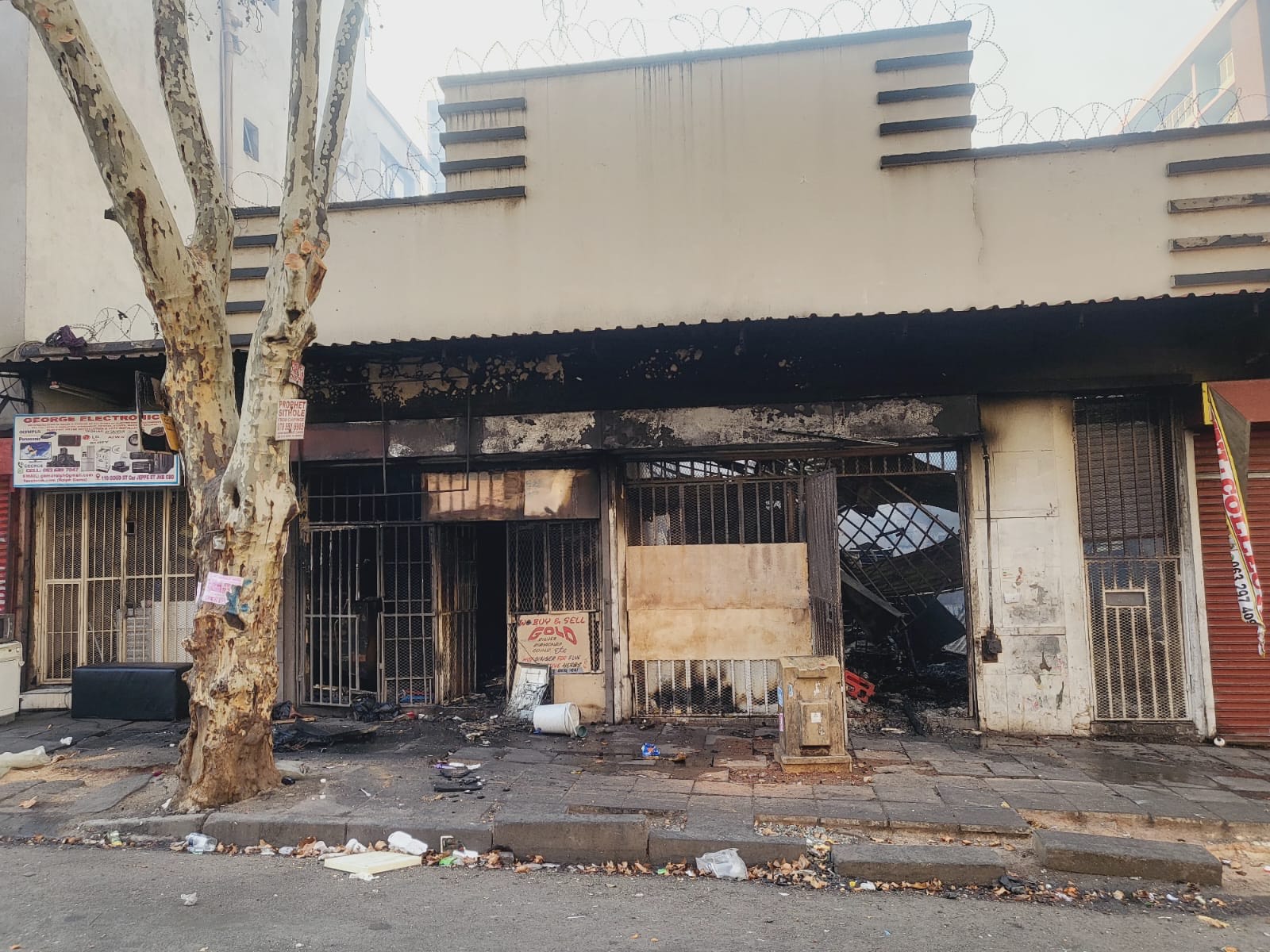 Johannesburg fire