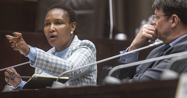 Minister Thembi Simelane Appears Before Justice Portfolio Committee Over VBS Scandal