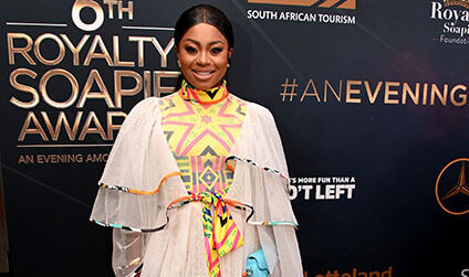 Tshabalala thrilled by warm welcome on 'Muvhango' set