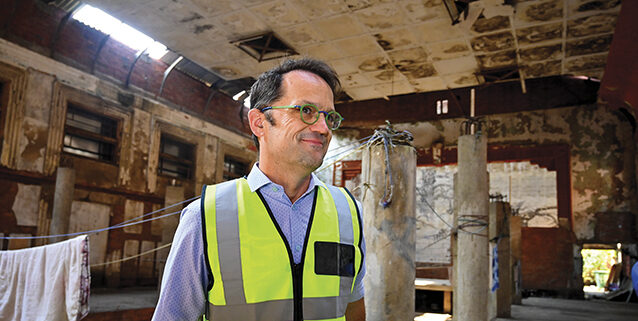 MEC Martin Meyer Conduct Oversight Visit At The Abandoned Palm Beach Hotel In Durban.