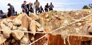 Illegal mining