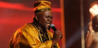 KaMajola sees hymn book used in Tyler Perry's movie