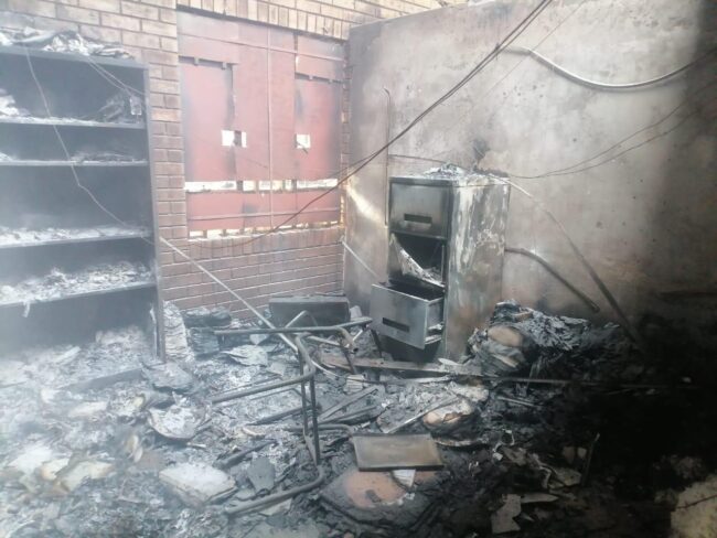 School fire