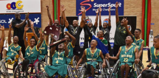 Wheelchair basketball tournament