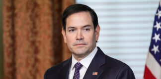 Moegoe US Secretary of State Marco Rubio