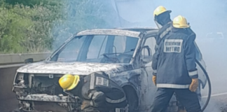 Umdloti car fire