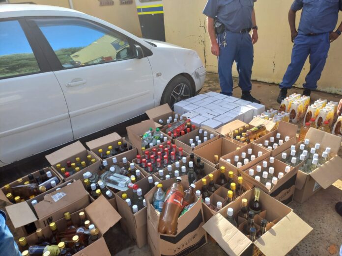 Police confiscate alcohol meant for black market