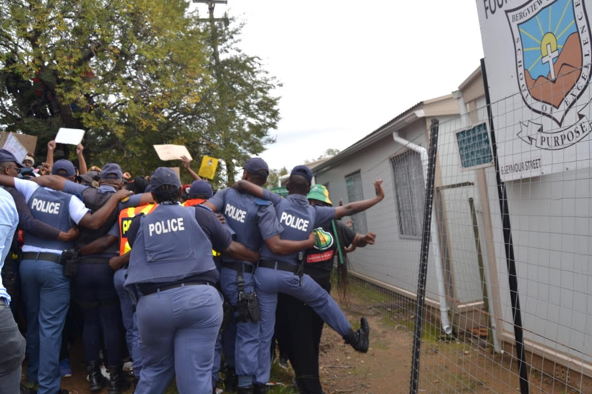 Presence of soldiers in protest march for Cwecwe criticised