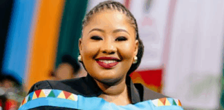 Musa Mseleku beams with pride as daughter Mpilo bags degree