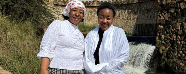 WATCH | Tumi Motsoeneng baptised on 33rd birthday