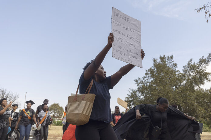 SA youth, educated, unemployed, hungry and losing hope 
