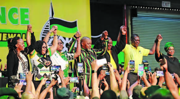 The authority of the ANC’s top seven leaders has been challenged in court