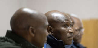 Shadrack Sibiya and Bheki Cele