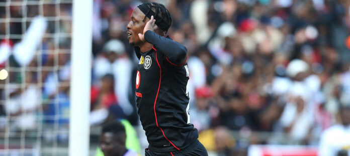 Pirates' Patrick Maswanganyi.