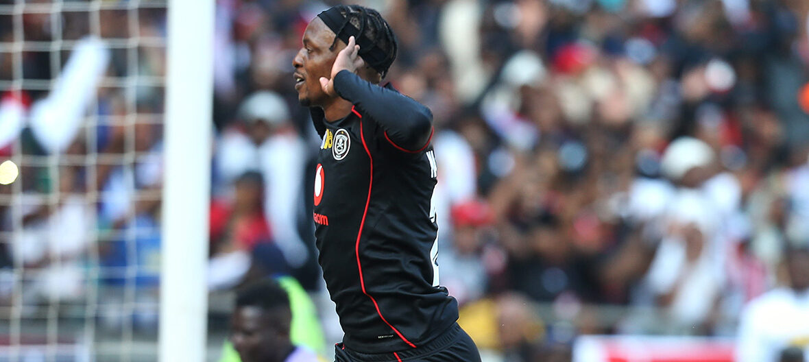 Pirates' Patrick Maswanganyi.