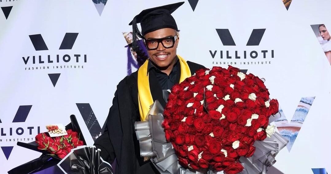 Somizi Mhlongo graduates in fashion design