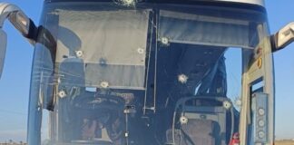 Long-distance bus shot at in Eastern Cape