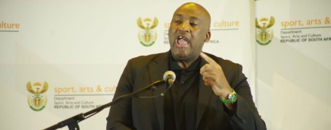 Support Bafana Bafana, McKenzie tells white people