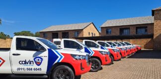 SAPS members raided the offices of the private security mogul Calvin Mathibeli of Calvin and Family Security Services and held staff hostage on Friday