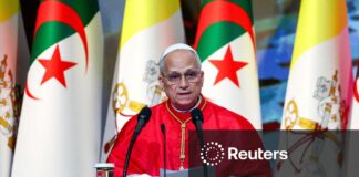 Pope visits Algeria