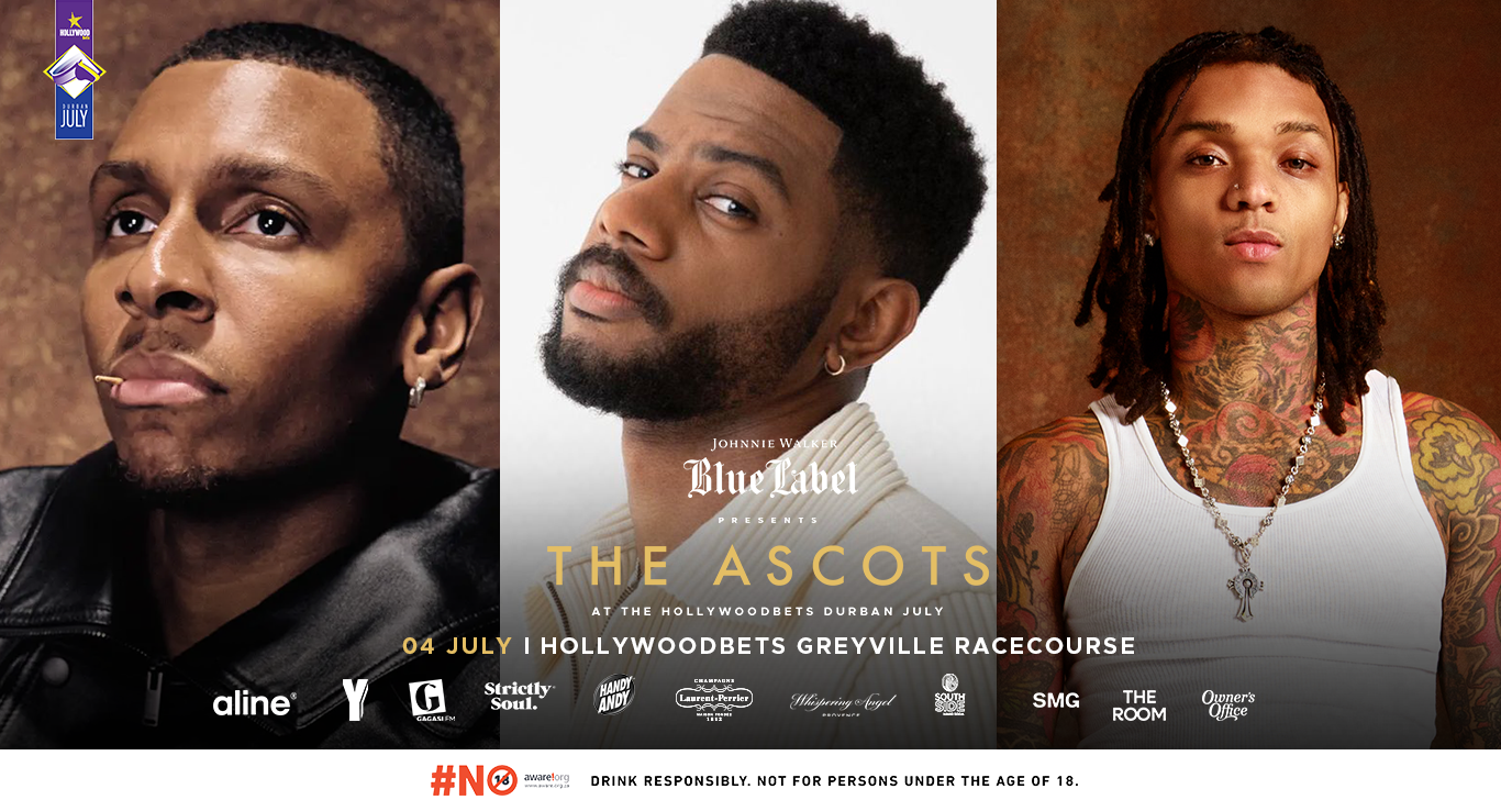 Global stars, local fashion and Johnnie Walker Blue Label meet at The Ascots to paint the Hollywoodbets Durban July Blue