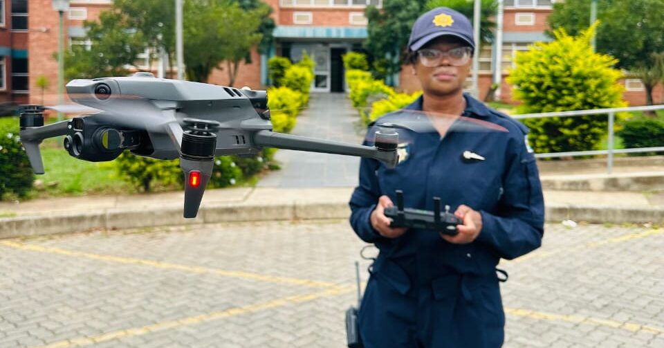 Meet the Eastern Cape policewoman using drones to fight crime from the skies