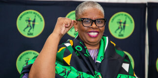 Former eThekwini mayor Zandile Gumede who joined the MK Party as KZN deputy convener