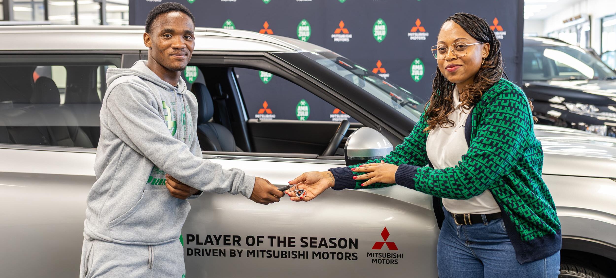 Mitsubishi refreshes AmaZulu FC fleet in continued sponsorship deal