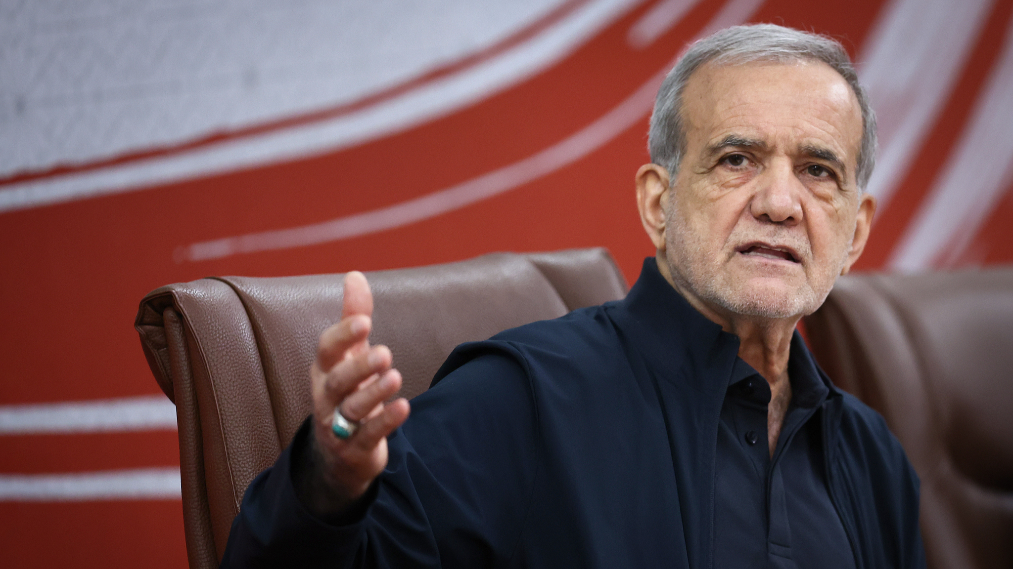 Iranian President Masoud Pezeshkian