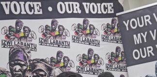 Izwi Labantu Forum chairperson Norma Mbatha