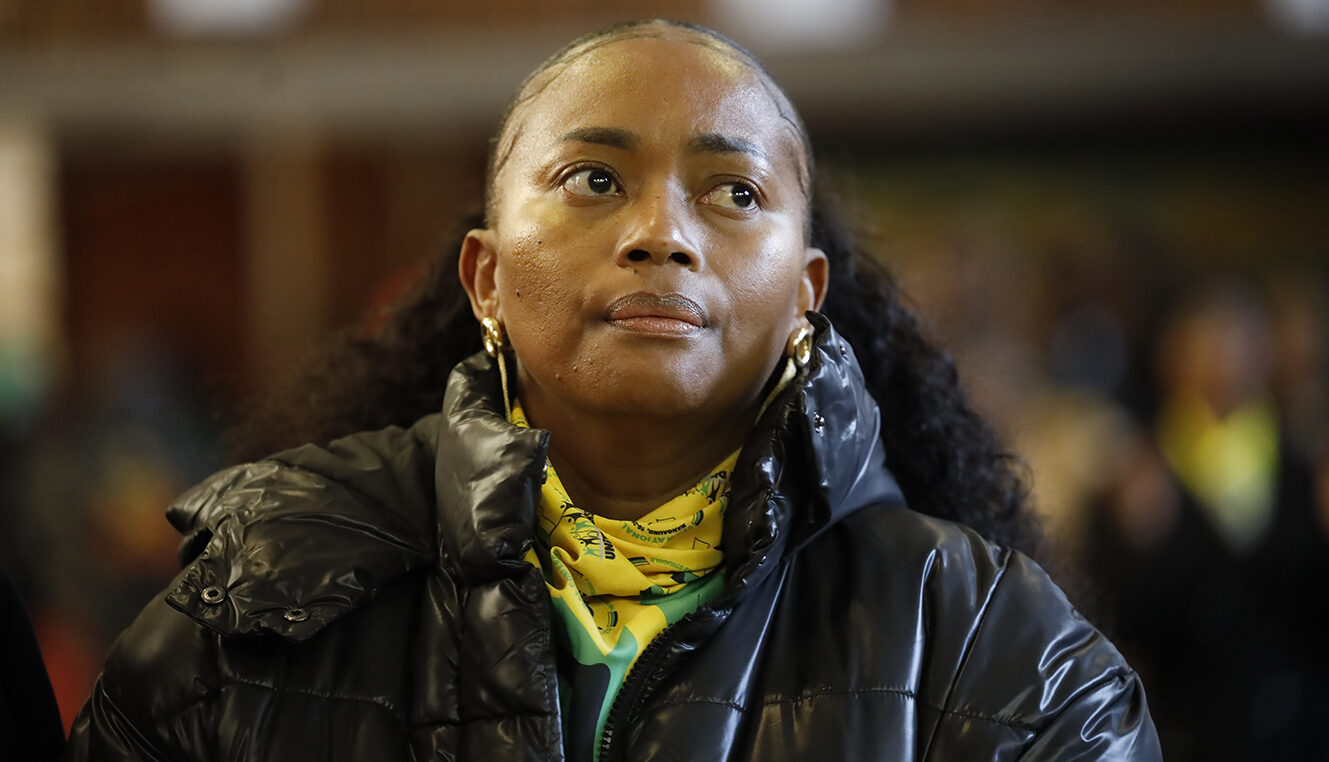 MMC Loyiso Masuku attending a memorial service in Kempton Park