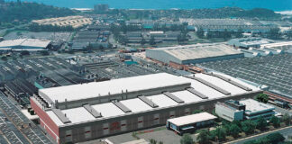 Toyota manufacturing plant in Prospecton KwaZulu-Natal