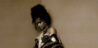 Sepia image of Tyla
