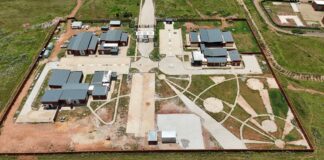 The newly completed Bekkersdal social integration facility for children and senior citizens.