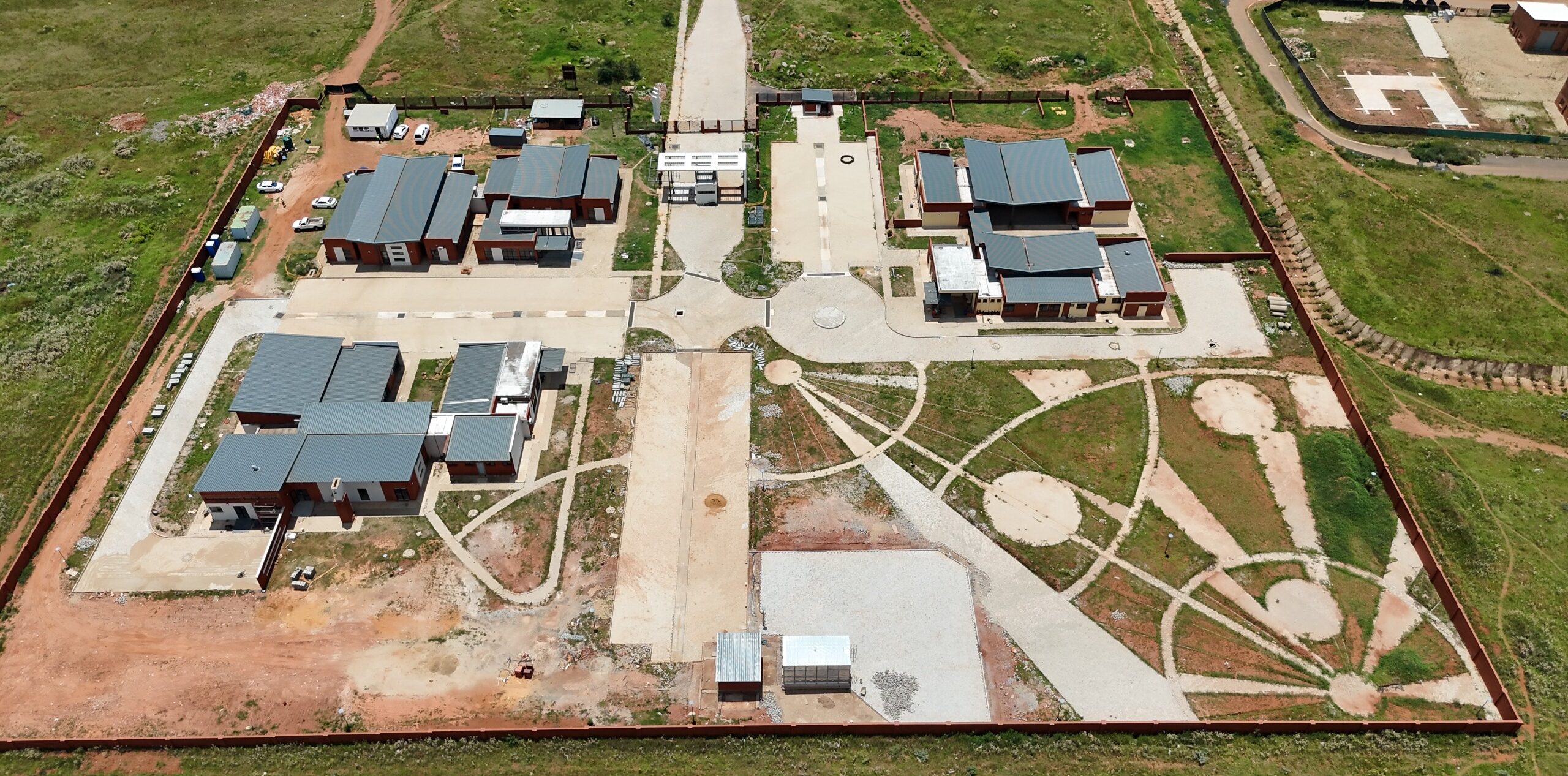 The newly completed Bekkersdal social integration facility for children and senior citizens.